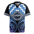 Aotearoa Ngaruahine Personalised Rugby Jersey Maori Iwi Poutama Puhoro Tattoo