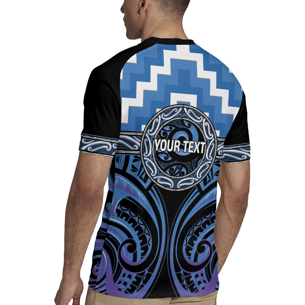 Aotearoa Ngaruahine Personalised Rugby Jersey Maori Iwi Poutama Puhoro Tattoo
