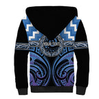 Aotearoa Ngaruahine Personalised Sherpa Hoodie Maori Iwi Poutama Puhoro Tattoo