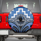 Aotearoa Ngaruahine Spare Tire Cover Maori Iwi Poutama Puhoro Tattoo
