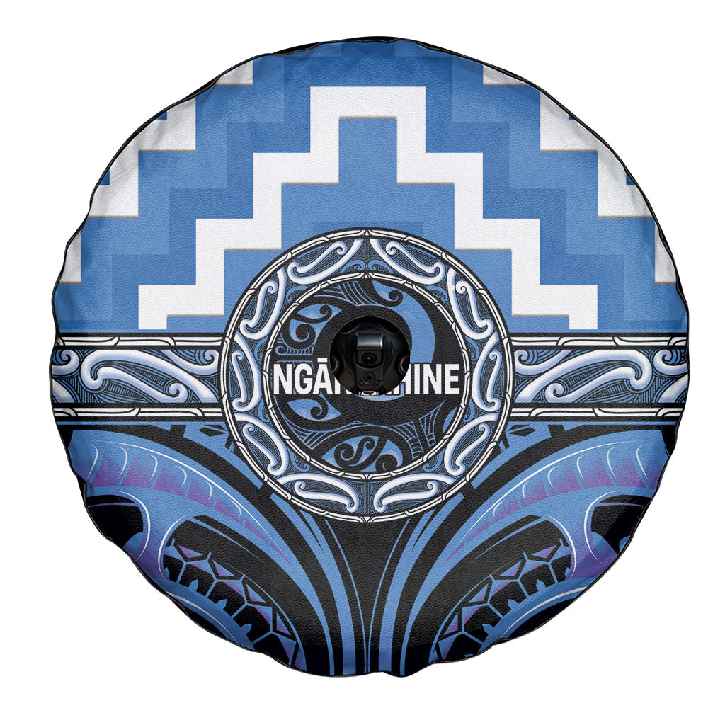 Aotearoa Ngaruahine Spare Tire Cover Maori Iwi Poutama Puhoro Tattoo
