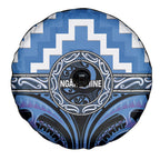 Aotearoa Ngaruahine Spare Tire Cover Maori Iwi Poutama Puhoro Tattoo