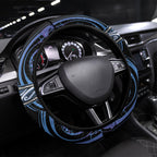 Aotearoa Ngaruahine Steering Wheel Cover Maori Iwi Poutama Puhoro Tattoo