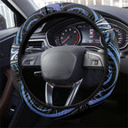 Aotearoa Ngaruahine Steering Wheel Cover Maori Iwi Poutama Puhoro Tattoo