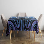 Aotearoa Ngaruahine Tablecloth Maori Iwi Poutama Puhoro Tattoo