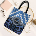 Aotearoa Ngaruahine Tote Bag Maori Iwi Poutama Puhoro Tattoo