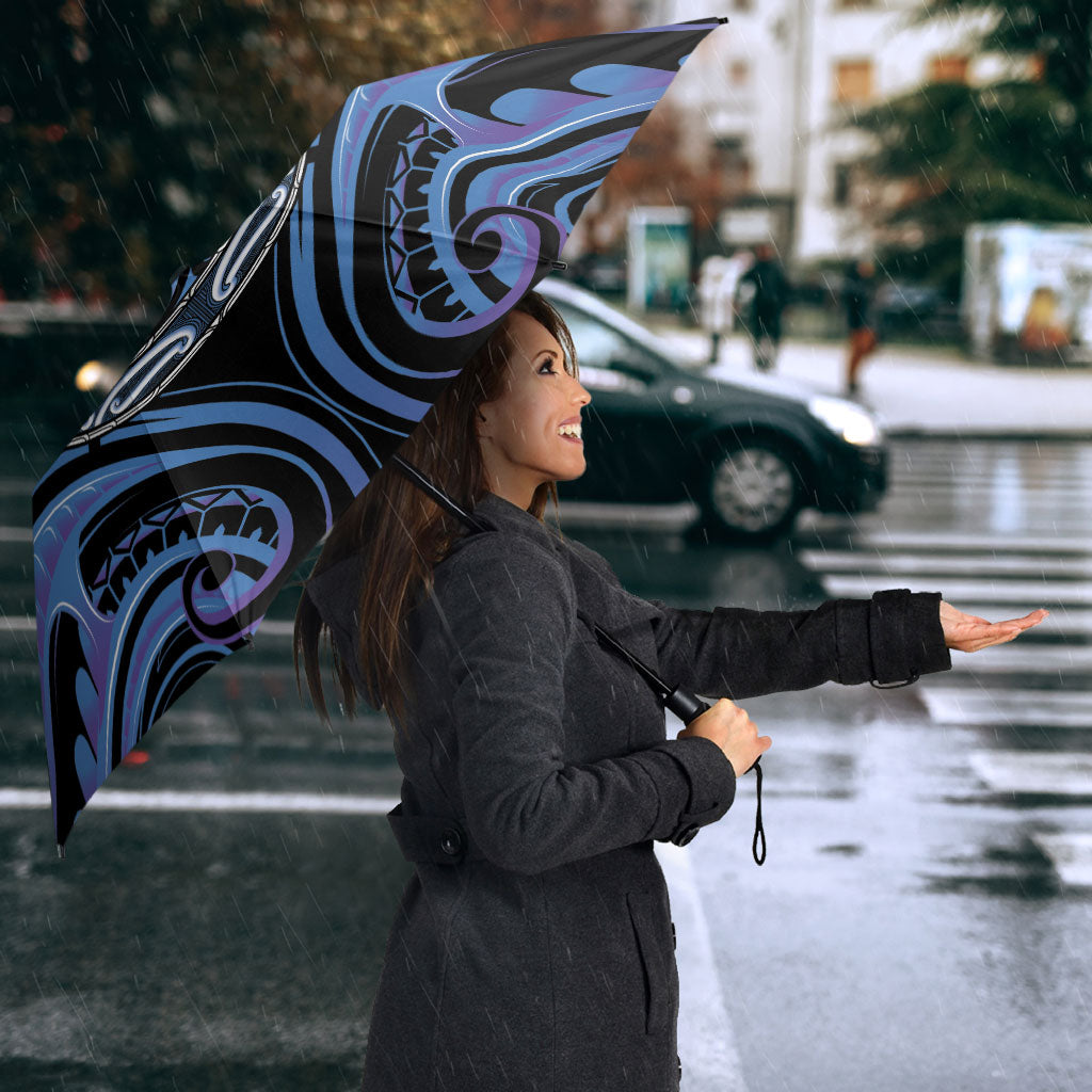 Aotearoa Ngaruahine Umbrella Maori Iwi Poutama Puhoro Tattoo