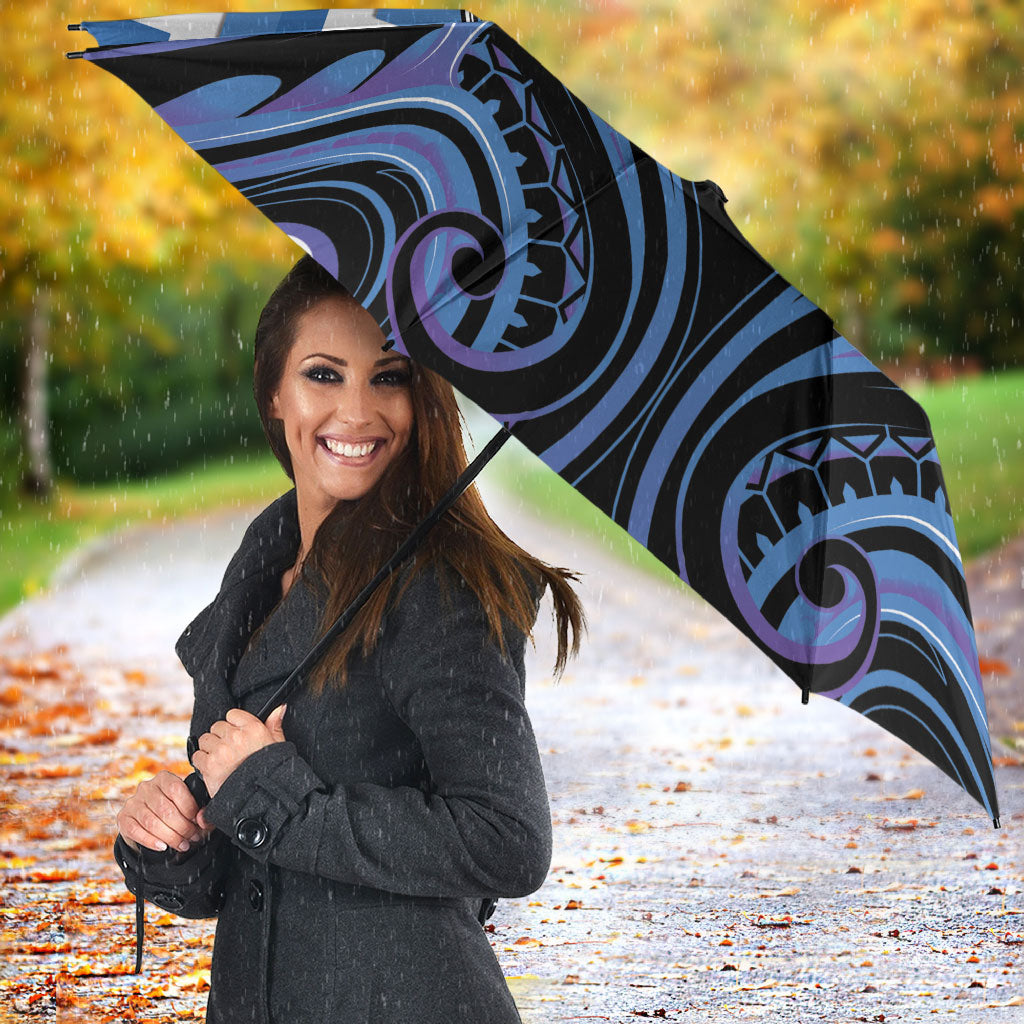 Aotearoa Ngaruahine Umbrella Maori Iwi Poutama Puhoro Tattoo