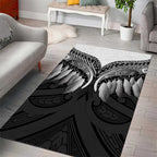 Poutama Korowai New Zealand Area Rug Aotearoa Maori Tattoo - Aussie Hoodie