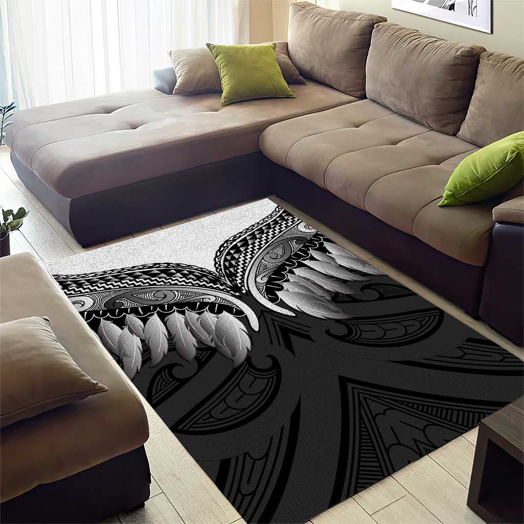 Poutama Korowai New Zealand Area Rug Aotearoa Maori Tattoo - Aussie Hoodie