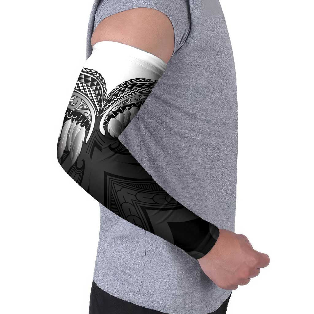 Poutama Korowai New Zealand Arm Sleeves Aotearoa Maori Tattoo - Aussie Hoodie