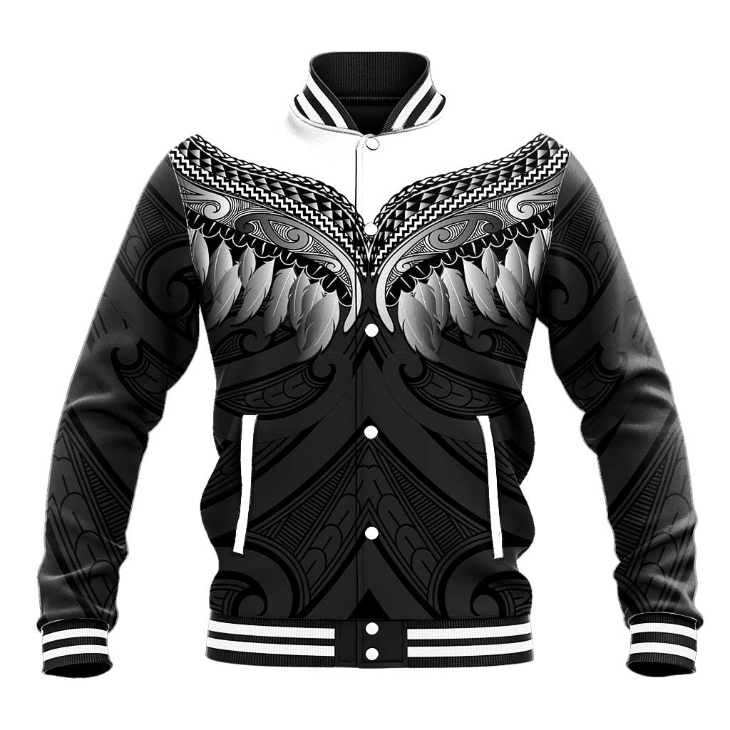Poutama Korowai New Zealand Baseball Jacket Aotearoa Maori Tattoo - Aussie Hoodie