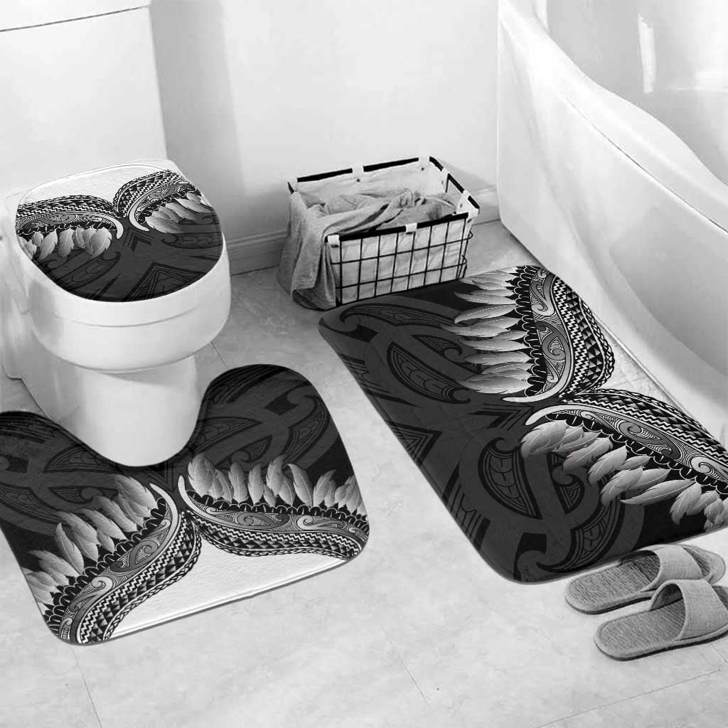 Poutama Korowai New Zealand Bathroom Set Aotearoa Maori Tattoo - Aussie Hoodie