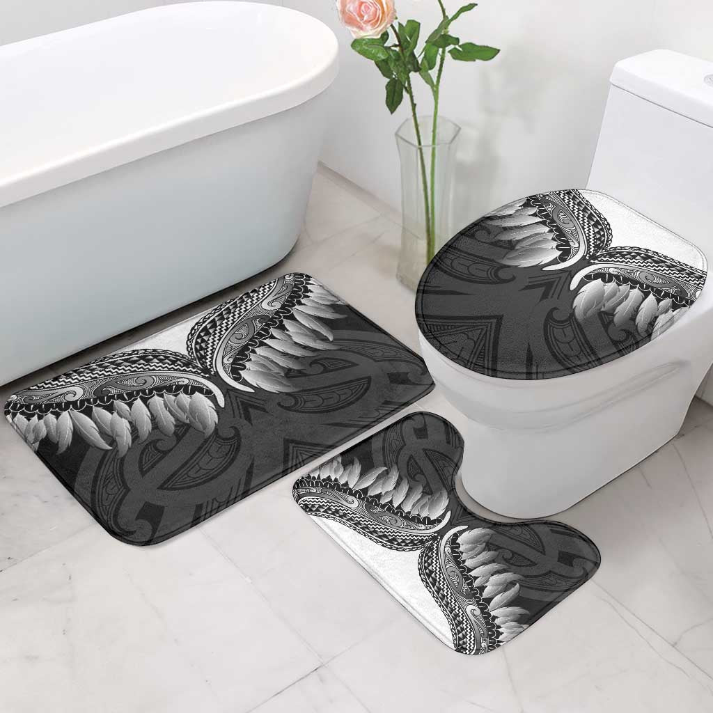 Poutama Korowai New Zealand Bathroom Set Aotearoa Maori Tattoo - Aussie Hoodie