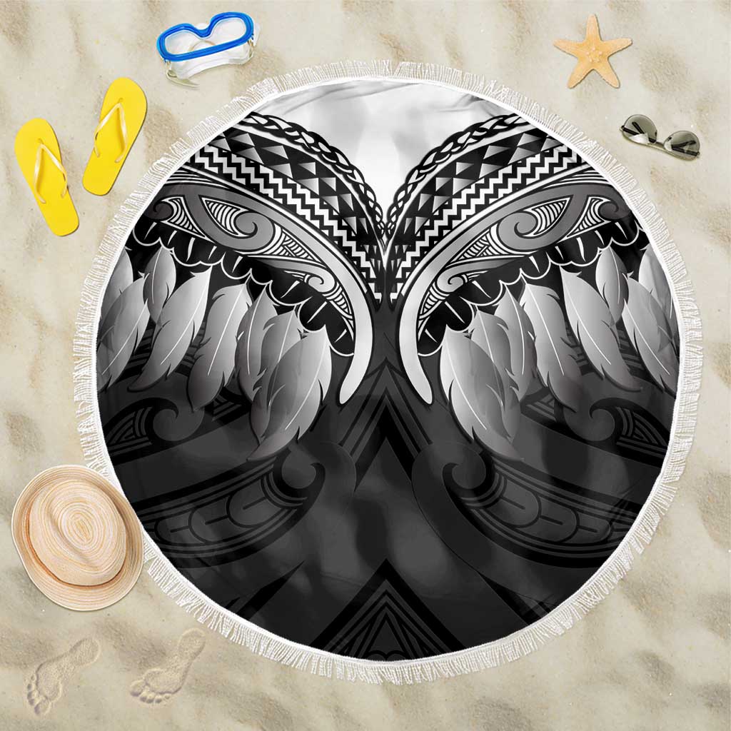 Poutama Korowai New Zealand Beach Blanket Aotearoa Maori Tattoo - Aussie Hoodie