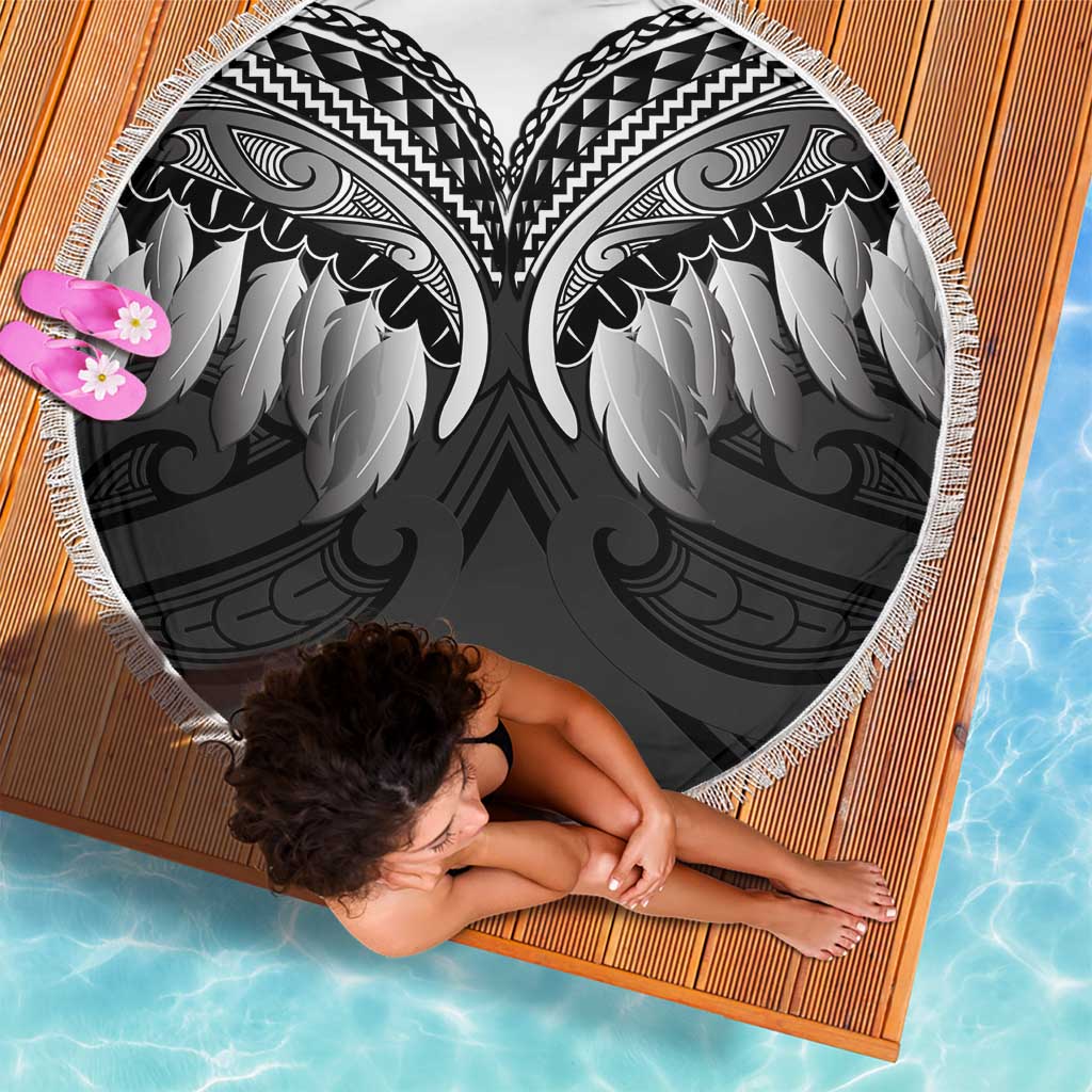 Poutama Korowai New Zealand Beach Blanket Aotearoa Maori Tattoo - Aussie Hoodie
