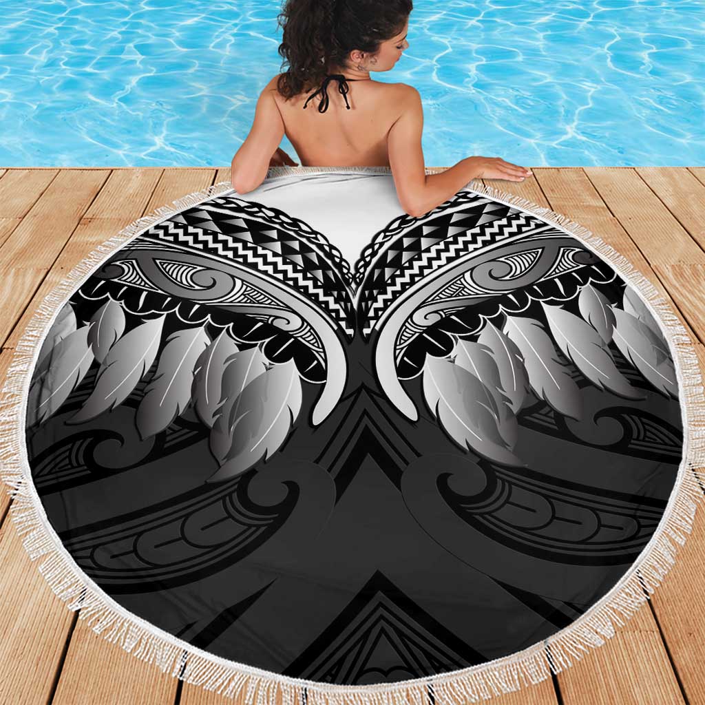 Poutama Korowai New Zealand Beach Blanket Aotearoa Maori Tattoo - Aussie Hoodie