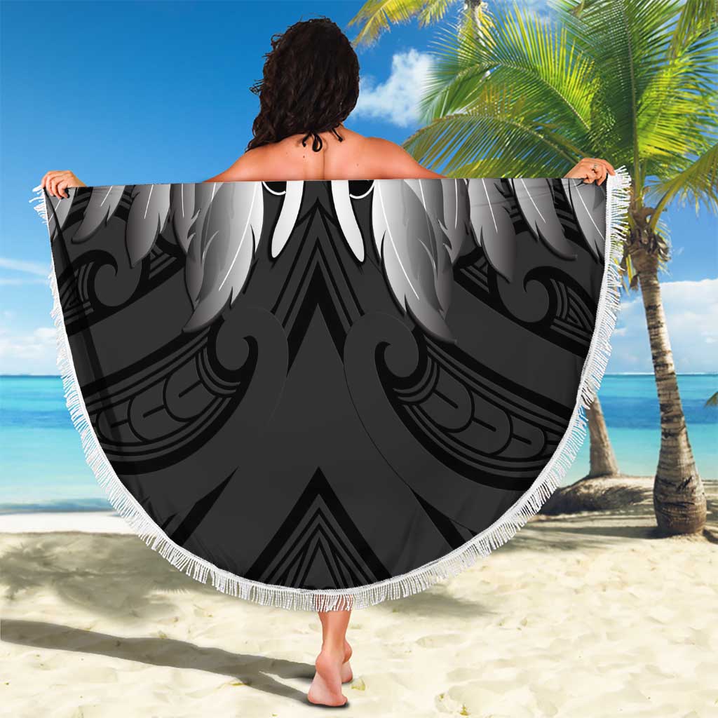 Poutama Korowai New Zealand Beach Blanket Aotearoa Maori Tattoo - Aussie Hoodie