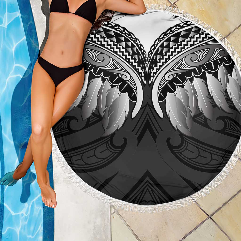 Poutama Korowai New Zealand Beach Blanket Aotearoa Maori Tattoo - Aussie Hoodie
