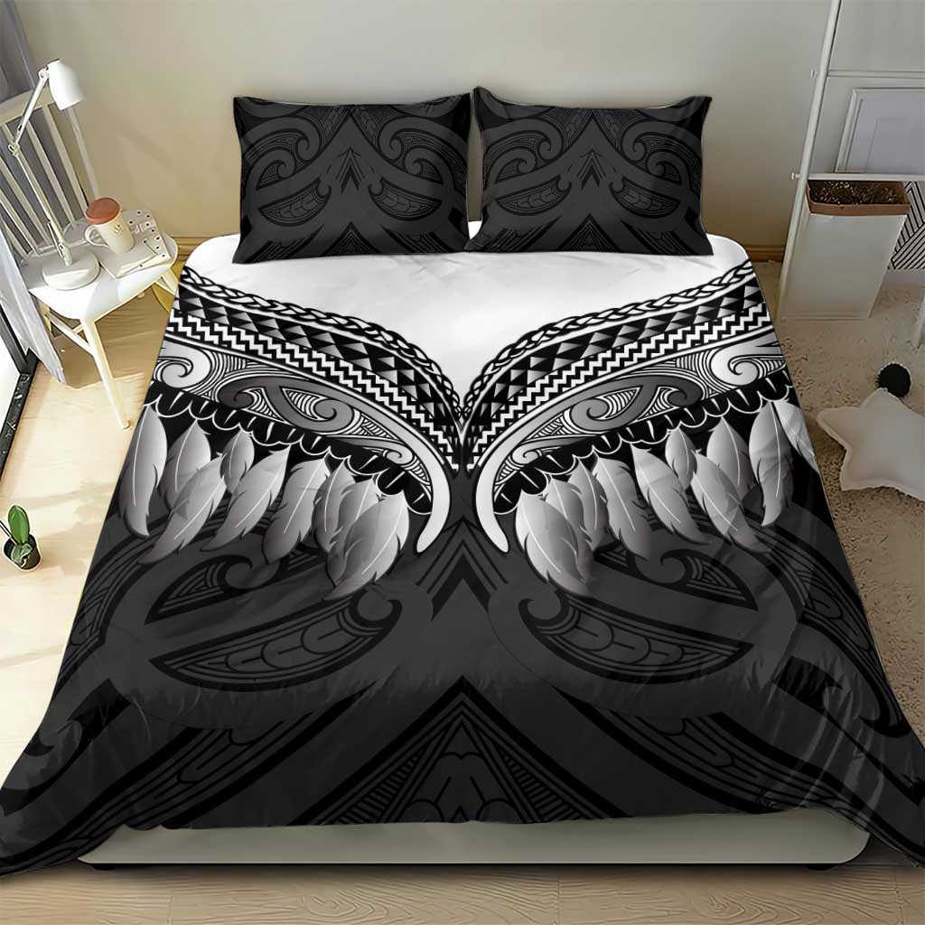 Poutama Korowai New Zealand Bedding Set Aotearoa Maori Tattoo - Aussie Hoodie