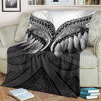 Poutama Korowai New Zealand Blanket Aotearoa Maori Tattoo - Aussie Hoodie