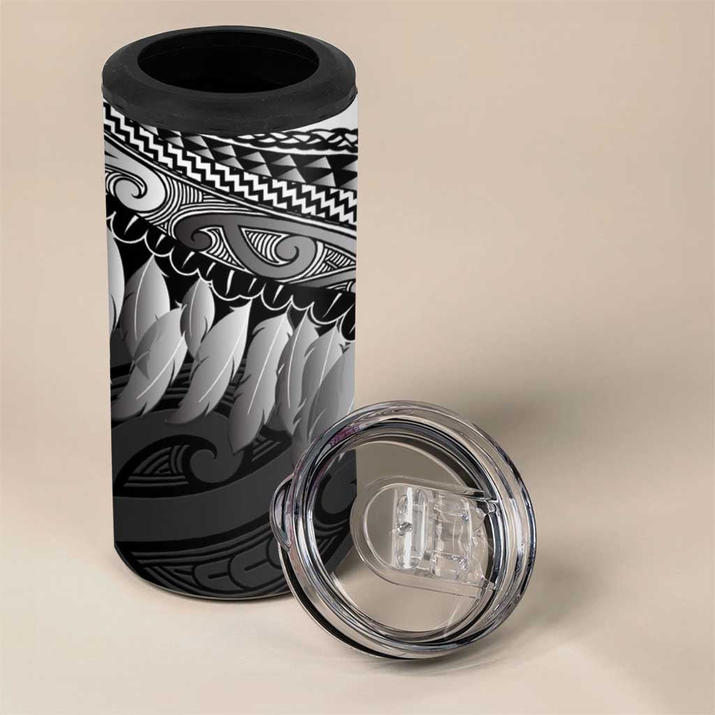 Poutama Korowai New Zealand 4 in 1 Can Cooler Tumbler Aotearoa Maori Tattoo - Aussie Hoodie