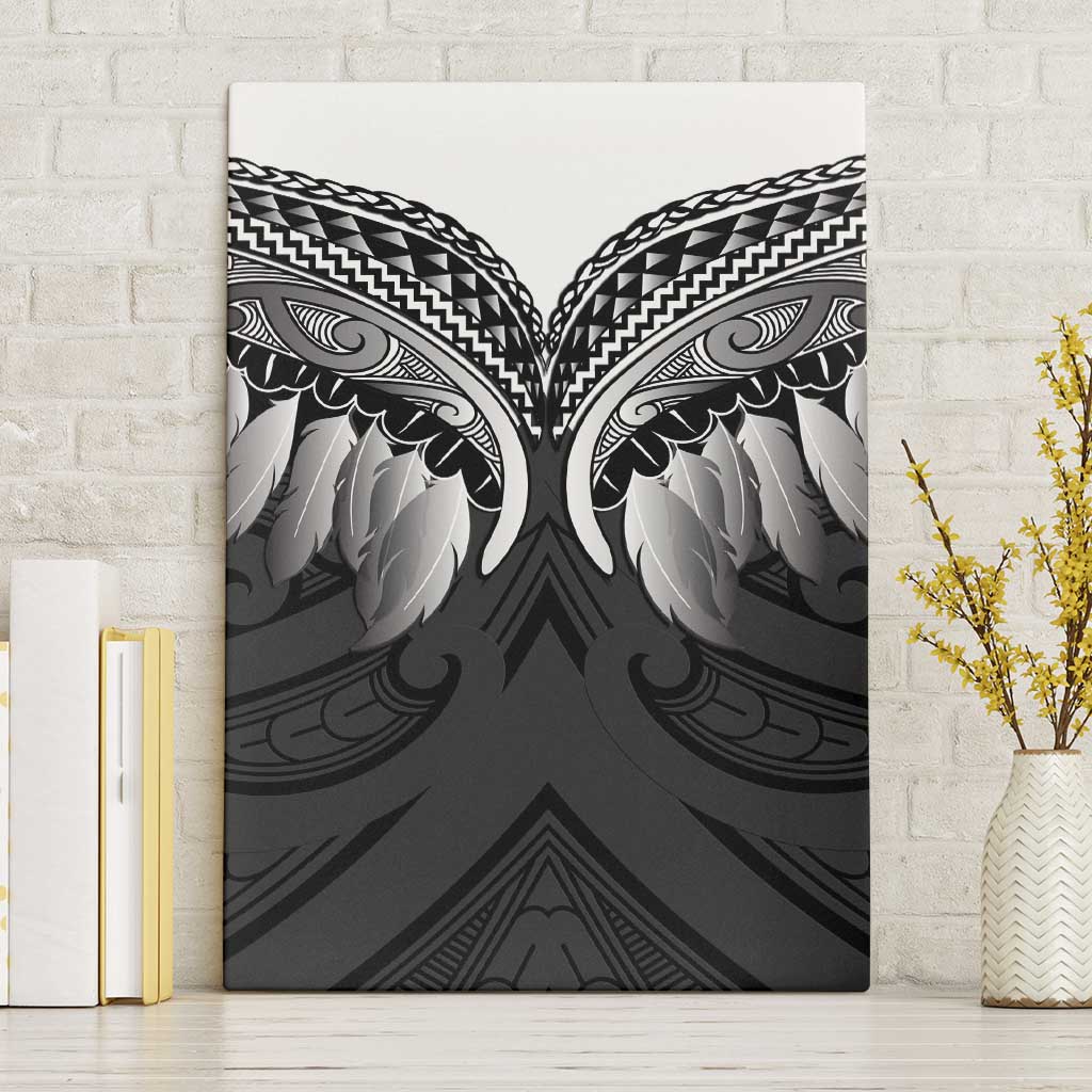 Poutama Korowai New Zealand Canvas Wall Art Aotearoa Maori Tattoo - Aussie Hoodie