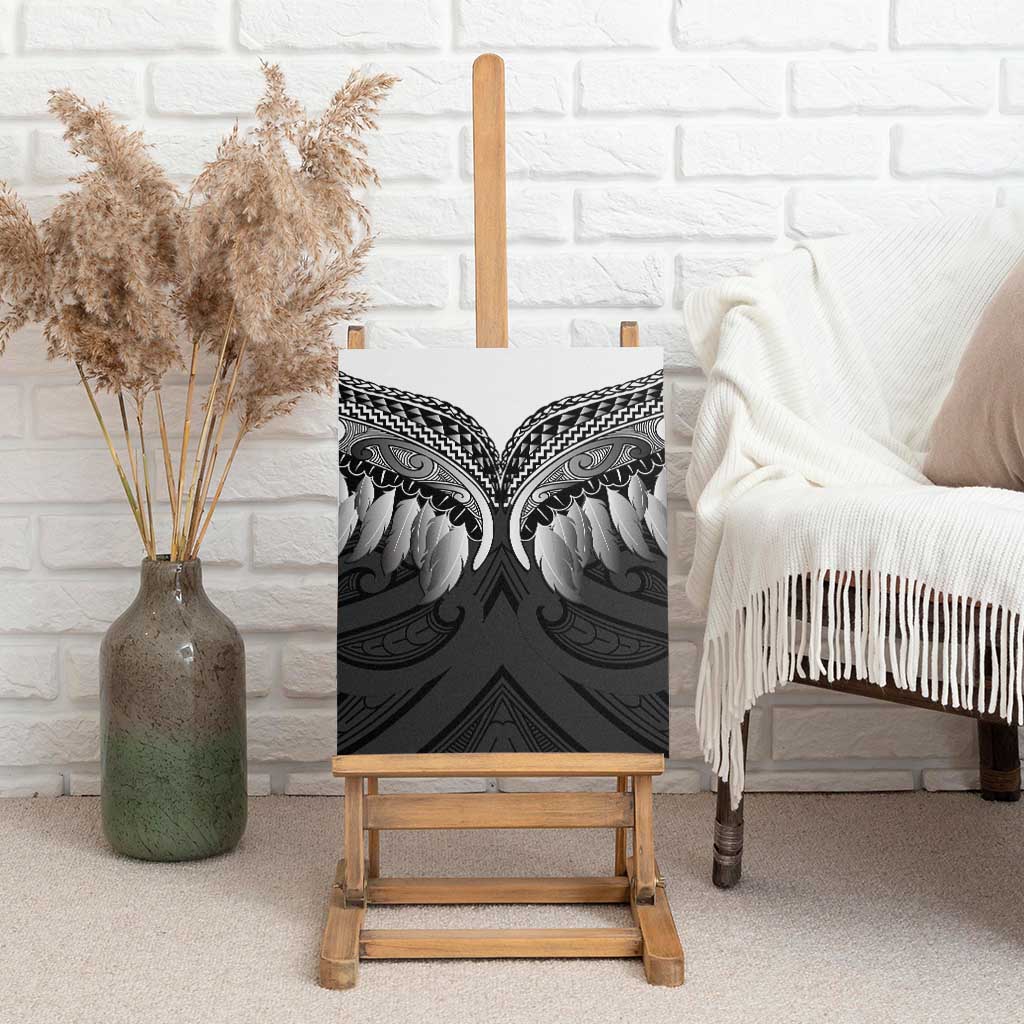 Poutama Korowai New Zealand Canvas Wall Art Aotearoa Maori Tattoo - Aussie Hoodie