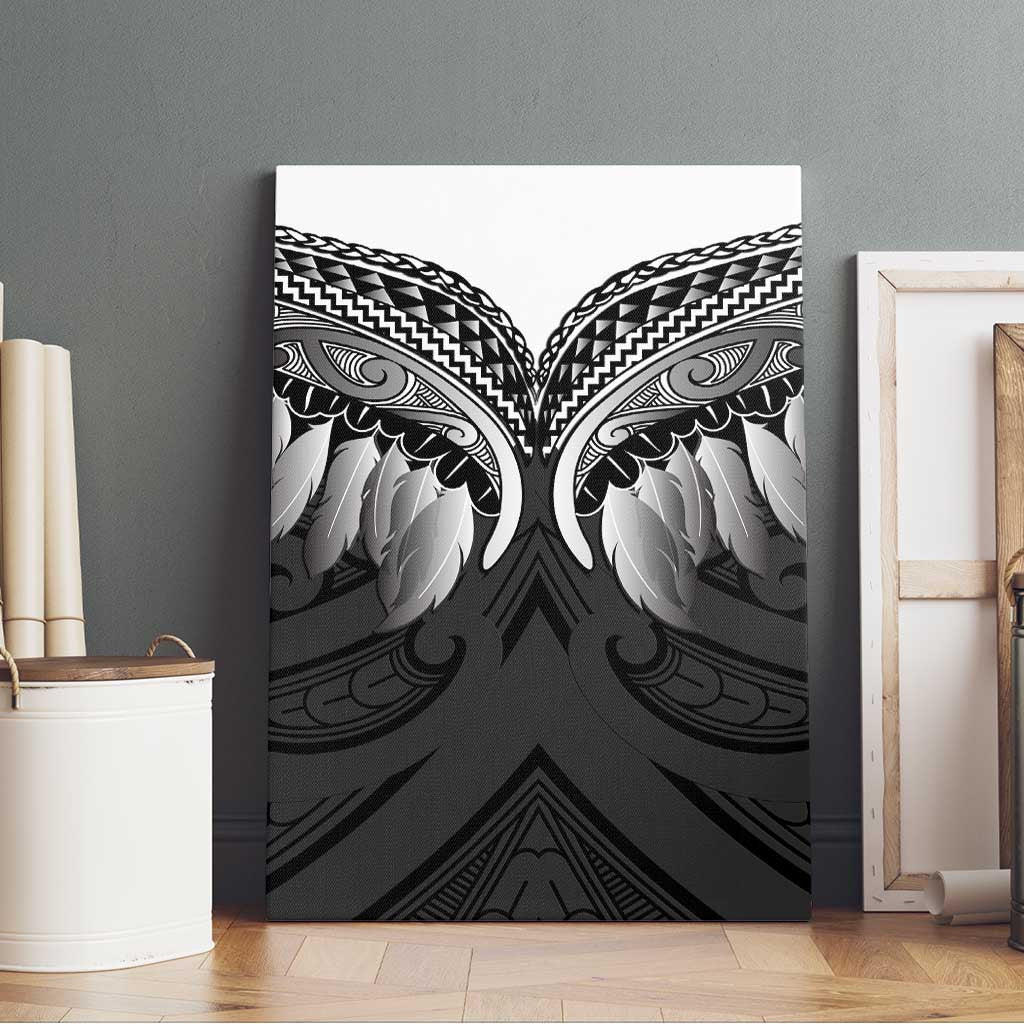 Poutama Korowai New Zealand Canvas Wall Art Aotearoa Maori Tattoo - Aussie Hoodie