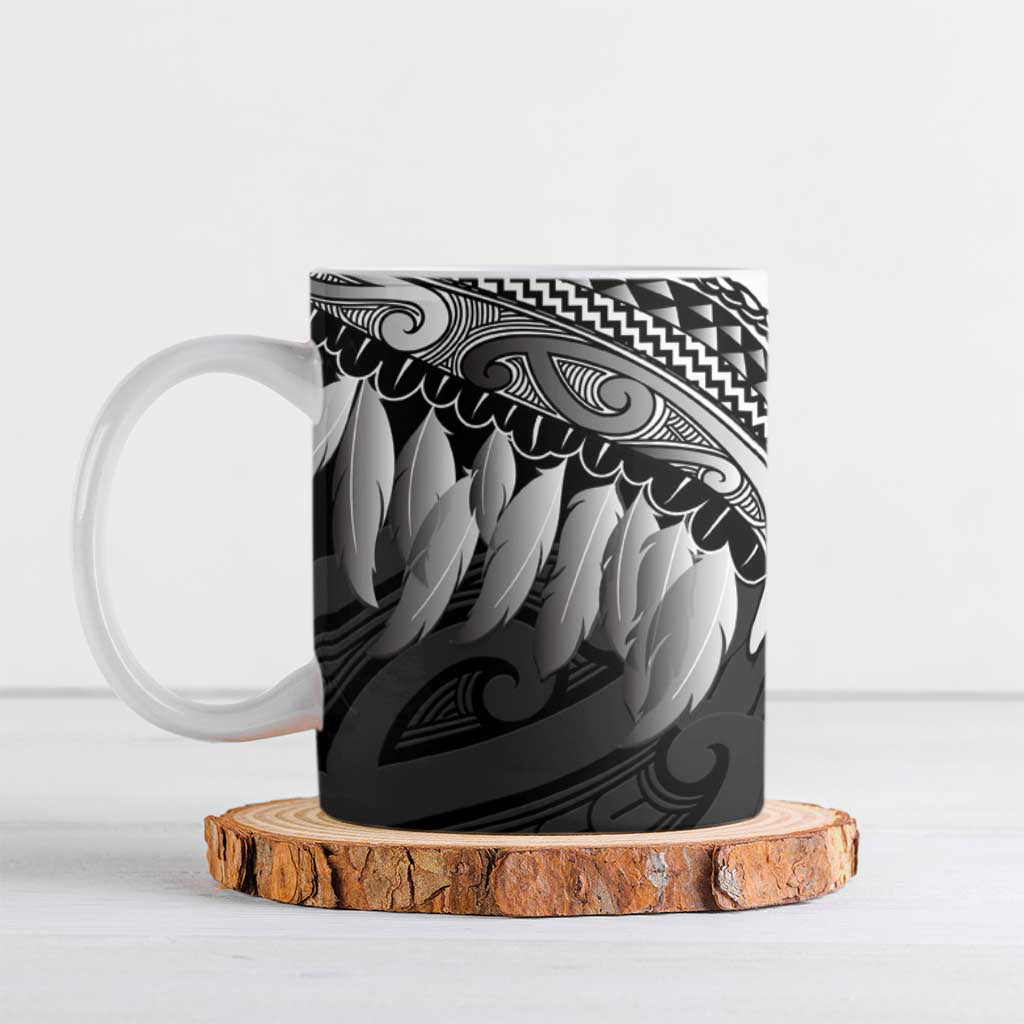 Poutama Korowai New Zealand Ceramic Mug Aotearoa Maori Tattoo - Aussie Hoodie