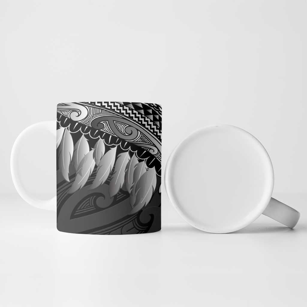 Poutama Korowai New Zealand Ceramic Mug Aotearoa Maori Tattoo - Aussie Hoodie