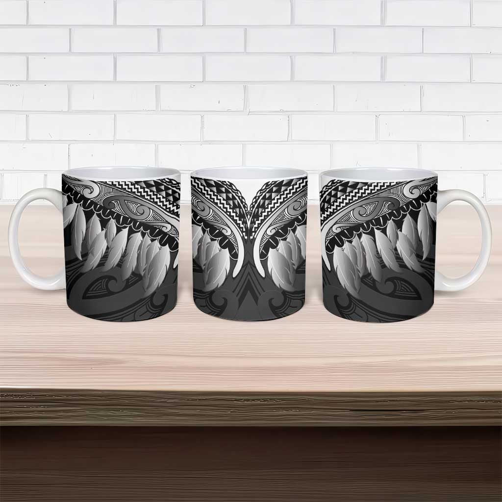 Poutama Korowai New Zealand Ceramic Mug Aotearoa Maori Tattoo - Aussie Hoodie