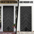 Poutama Korowai New Zealand Door Cover Aotearoa Maori Tattoo - Aussie Hoodie