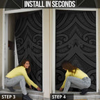 Poutama Korowai New Zealand Door Cover Aotearoa Maori Tattoo - Aussie Hoodie