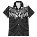 Poutama Korowai New Zealand Family Matching Mermaid Dress and Hawaiian Shirt Aotearoa Maori Tattoo - Aussie Hoodie