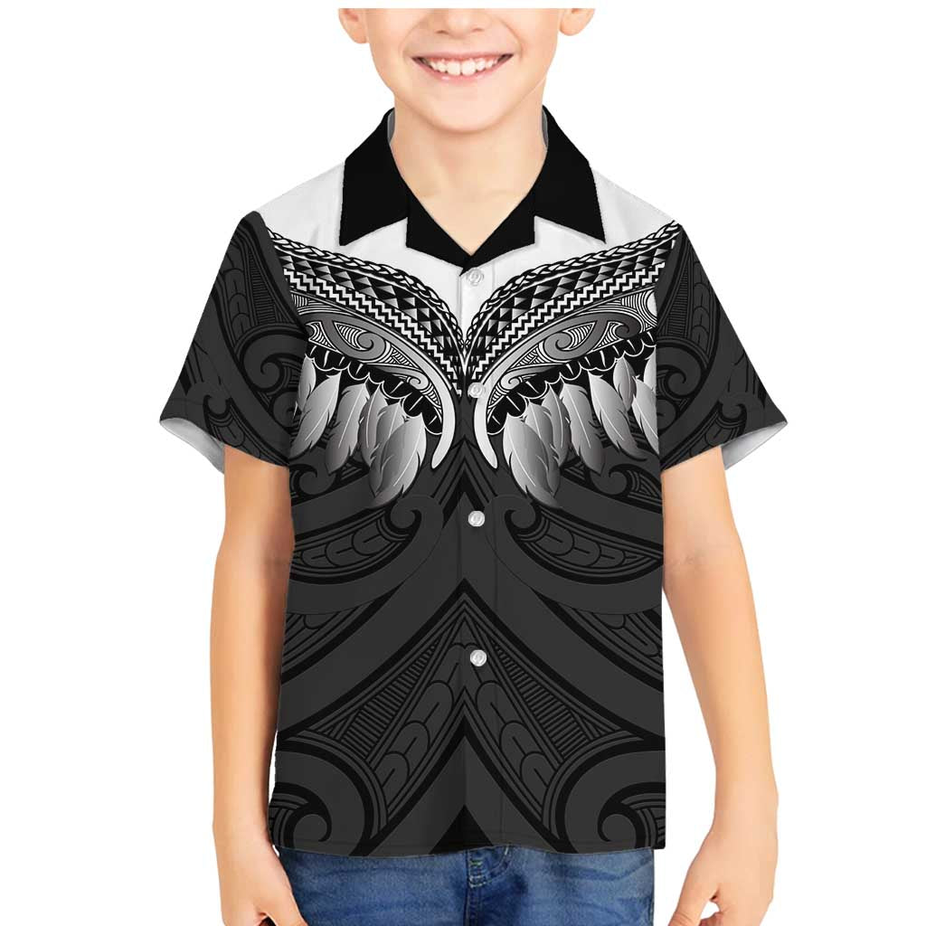 Poutama Korowai New Zealand Family Matching Mermaid Dress and Hawaiian Shirt Aotearoa Maori Tattoo - Aussie Hoodie