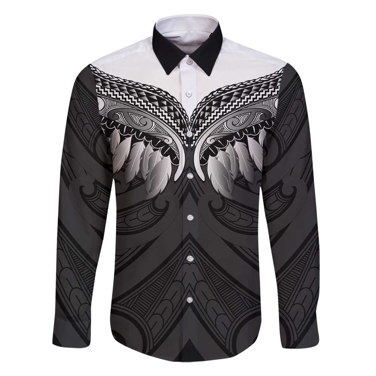 Poutama Korowai New Zealand Family Matching Off The Shoulder Long Sleeve Dress and Hawaiian Shirt Aotearoa Maori Tattoo - Aussie Hoodie