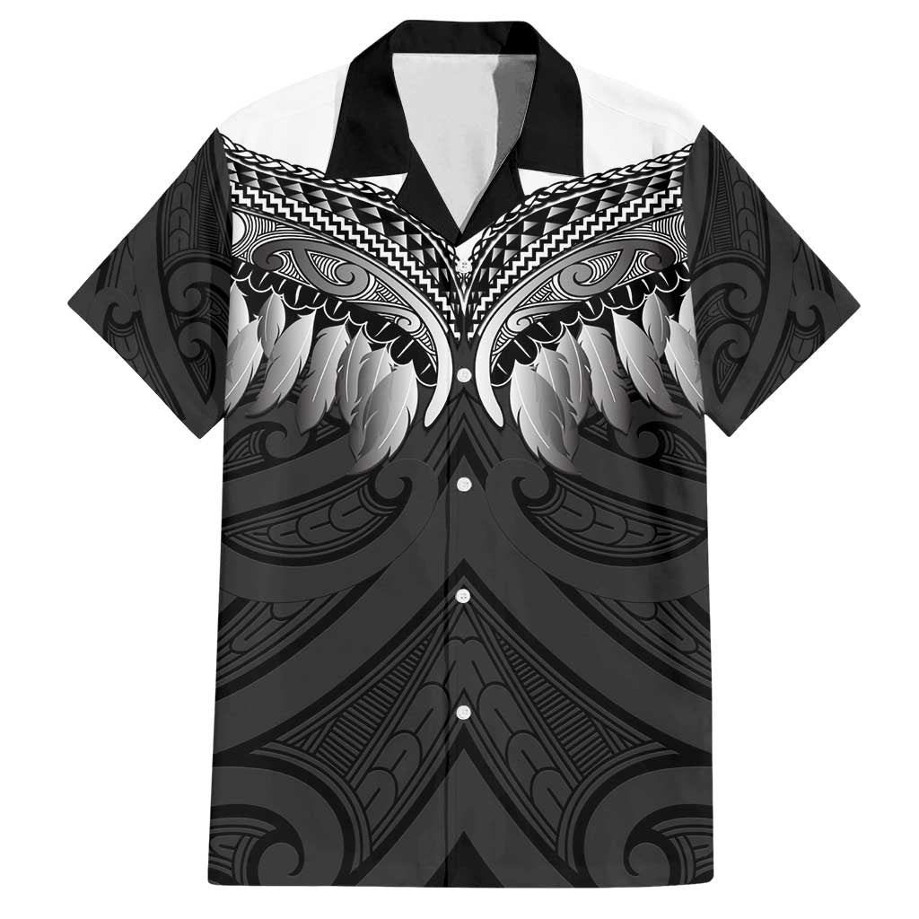 Poutama Korowai New Zealand Family Matching Off Shoulder Maxi Dress and Hawaiian Shirt Aotearoa Maori Tattoo - Aussie Hoodie