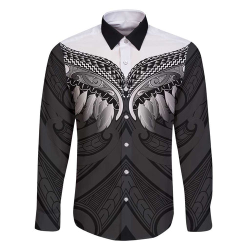 Poutama Korowai New Zealand Family Matching Off Shoulder Maxi Dress and Hawaiian Shirt Aotearoa Maori Tattoo - Aussie Hoodie