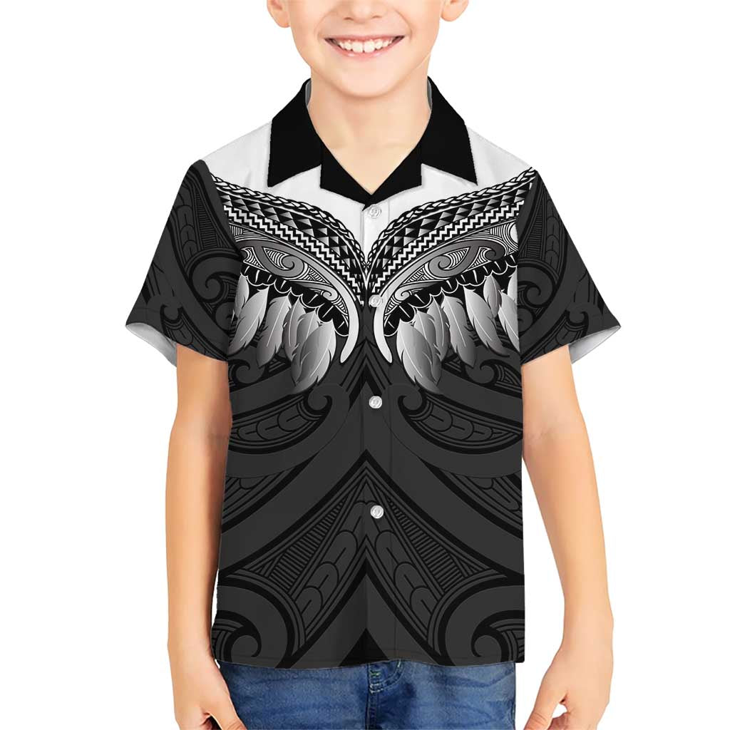 Poutama Korowai New Zealand Family Matching Short Sleeve Bodycon Dress and Hawaiian Shirt Aotearoa Maori Tattoo - Aussie Hoodie