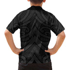 Poutama Korowai New Zealand Family Matching Tank Maxi Dress and Hawaiian Shirt Aotearoa Maori Tattoo - Aussie Hoodie