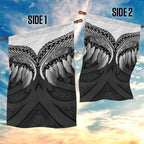 Poutama Korowai New Zealand Garden Flag Aotearoa Maori Tattoo - Aussie Hoodie