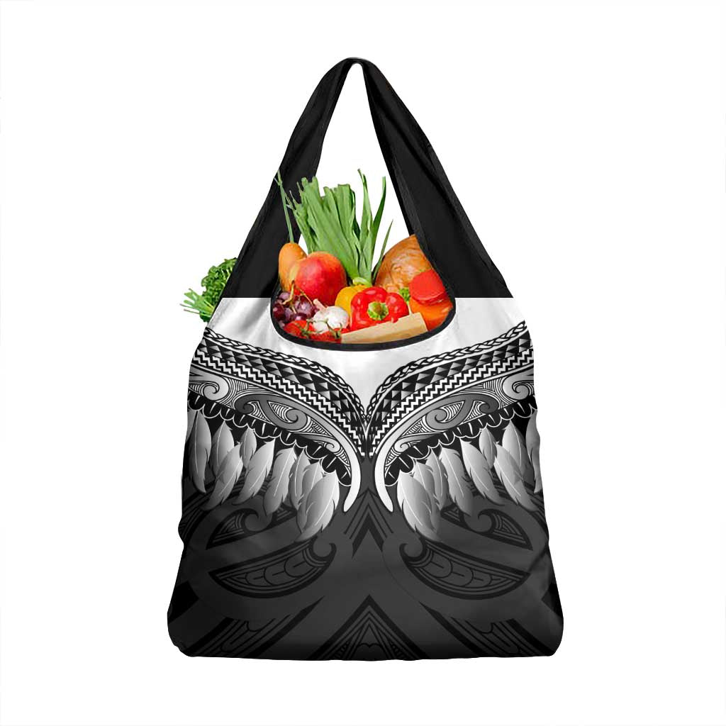 Poutama Korowai New Zealand Grocery Bag Aotearoa Maori Tattoo - Aussie Hoodie