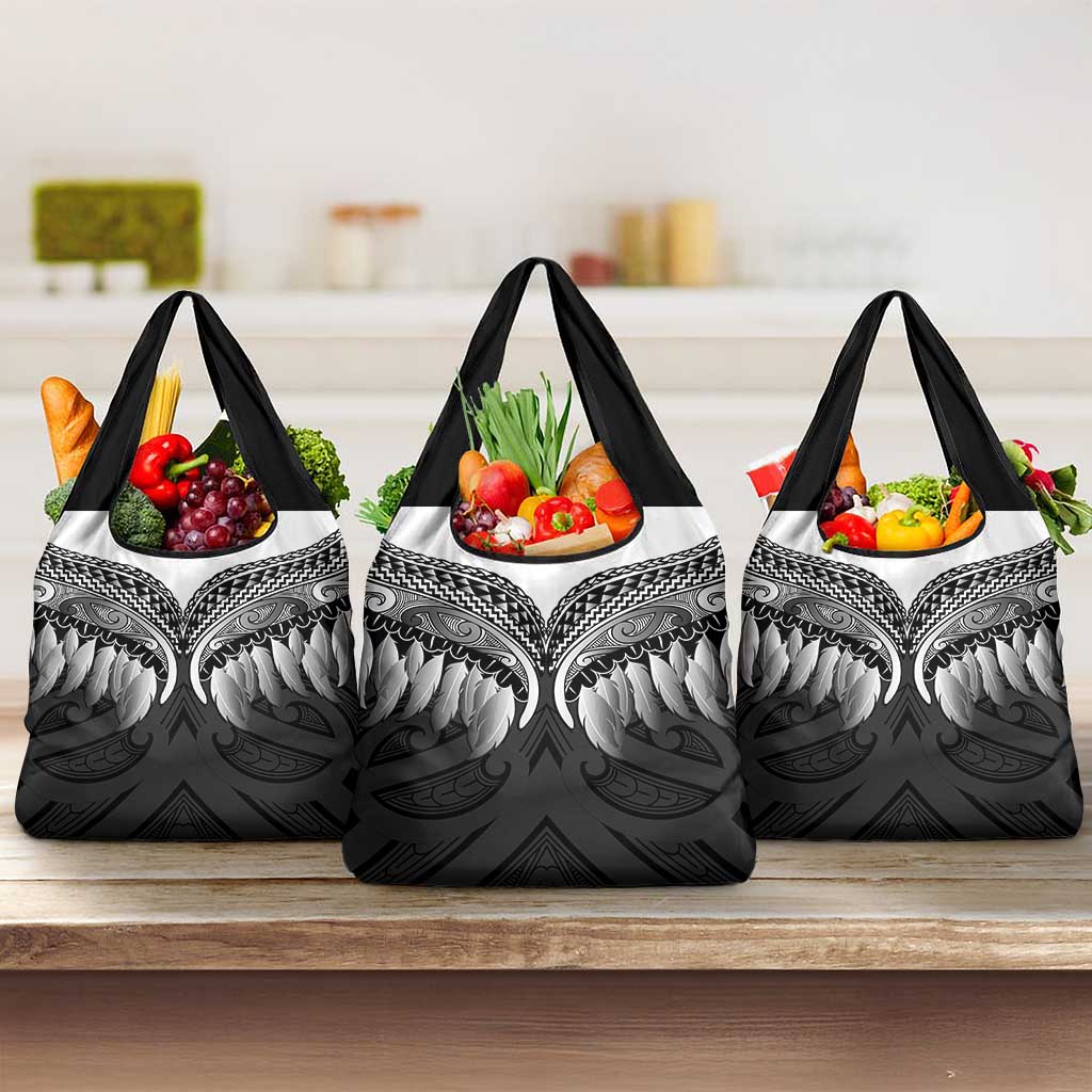 Poutama Korowai New Zealand Grocery Bag Aotearoa Maori Tattoo - Aussie Hoodie