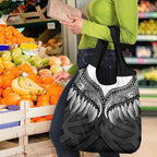 Poutama Korowai New Zealand Grocery Bag Aotearoa Maori Tattoo - Aussie Hoodie