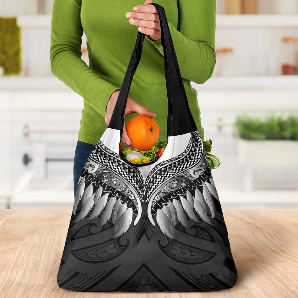 Poutama Korowai New Zealand Grocery Bag Aotearoa Maori Tattoo - Aussie Hoodie