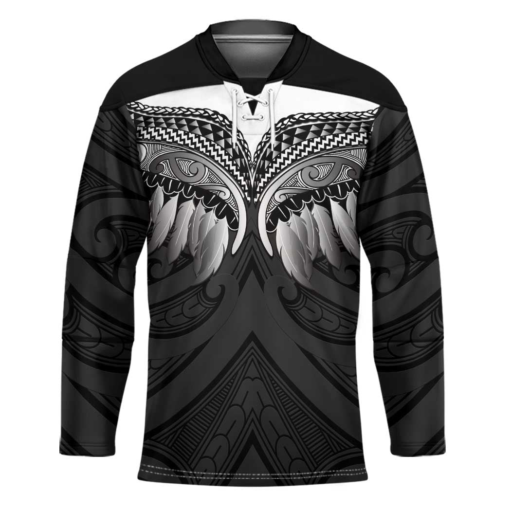Poutama Korowai New Zealand Hockey Jersey Aotearoa Maori Tattoo - Aussie Hoodie