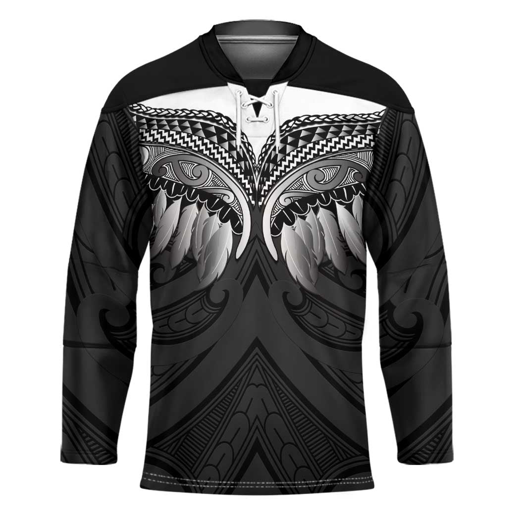 Poutama Korowai New Zealand Hockey Jersey Aotearoa Maori Tattoo - Aussie Hoodie