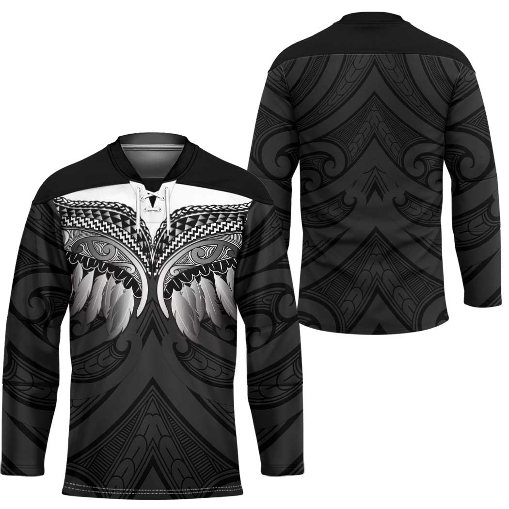 Poutama Korowai New Zealand Hockey Jersey Aotearoa Maori Tattoo - Aussie Hoodie