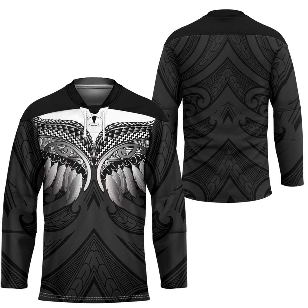Poutama Korowai New Zealand Hockey Jersey Aotearoa Maori Tattoo - Aussie Hoodie